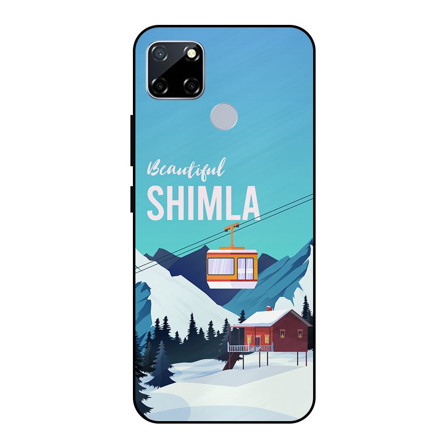 Beautiful Shimla Metal Back Case for Realme Narzo 20