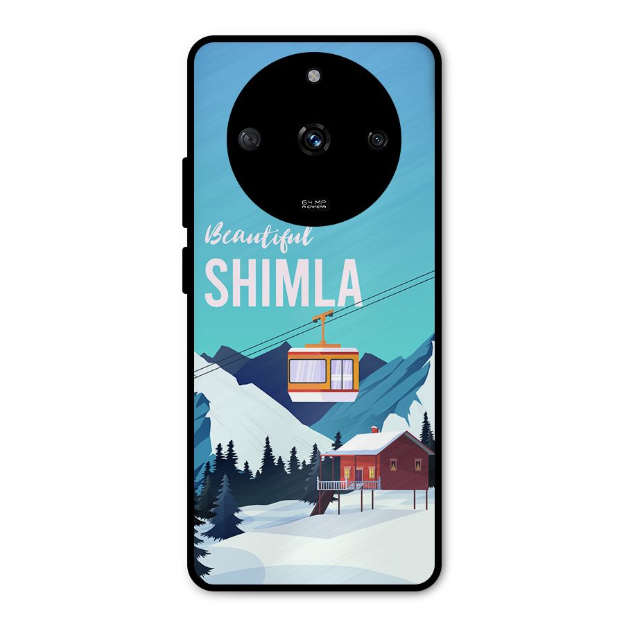 Beautiful Shimla Metal Back Case for Realme Narzo 60 5G