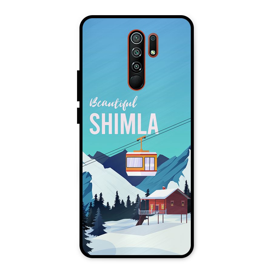Beautiful Shimla Metal Back Case for Redmi 9 Prime