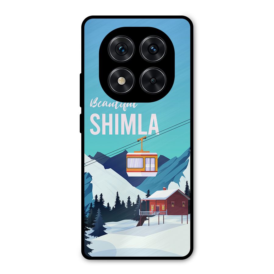 Beautiful Shimla Metal Back Case for Redmi Note 14 Pro 5G