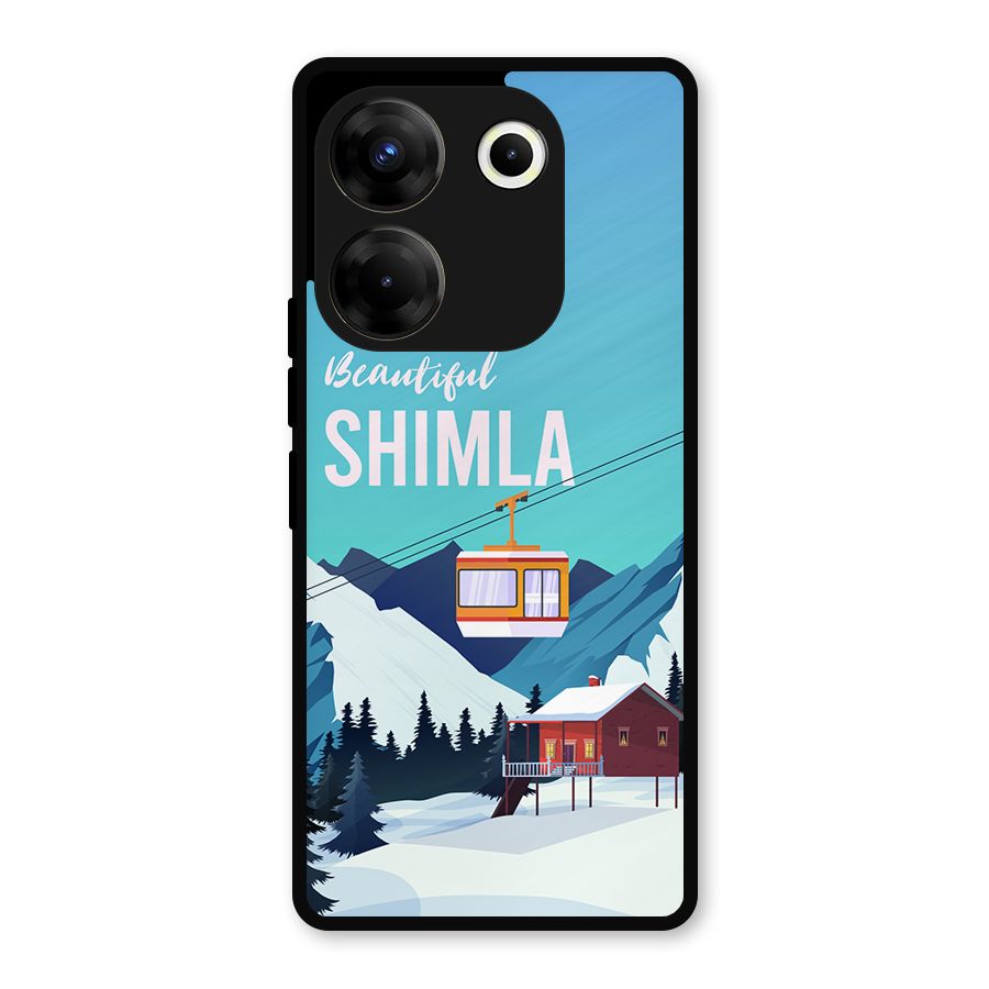 Beautiful Shimla Metal Back Case for Tecno Camon 20
