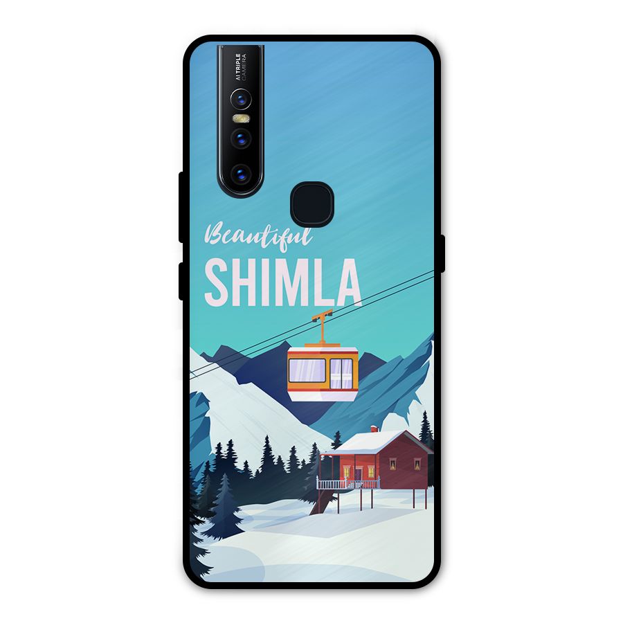 Beautiful Shimla Metal Back Case for Vivo V15