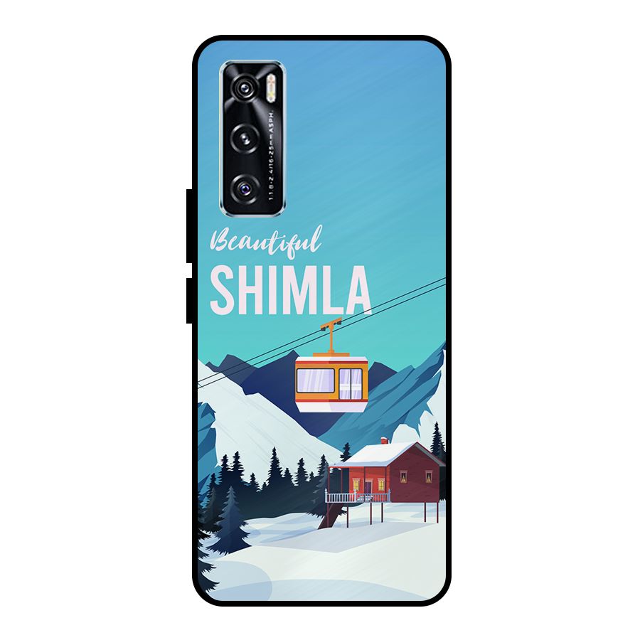 Beautiful Shimla Metal Back Case for Vivo V20 SE
