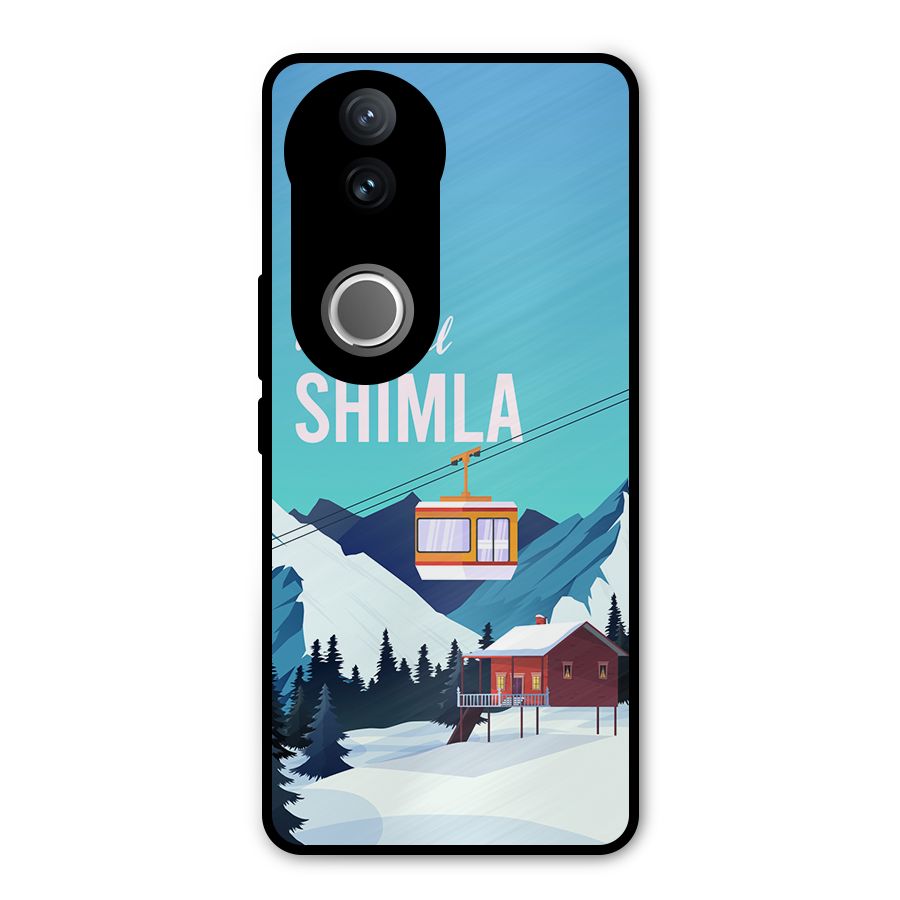 Beautiful Shimla Metal Back Case for Vivo V50