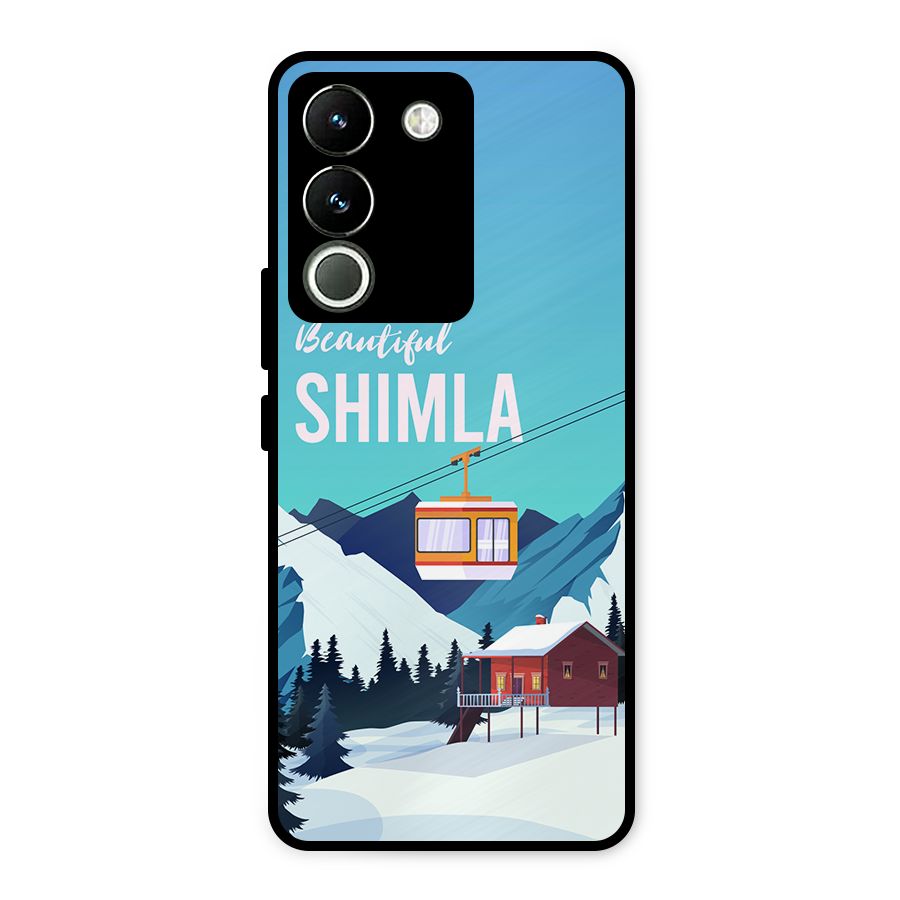Beautiful Shimla Metal Back Case for Vivo Y200