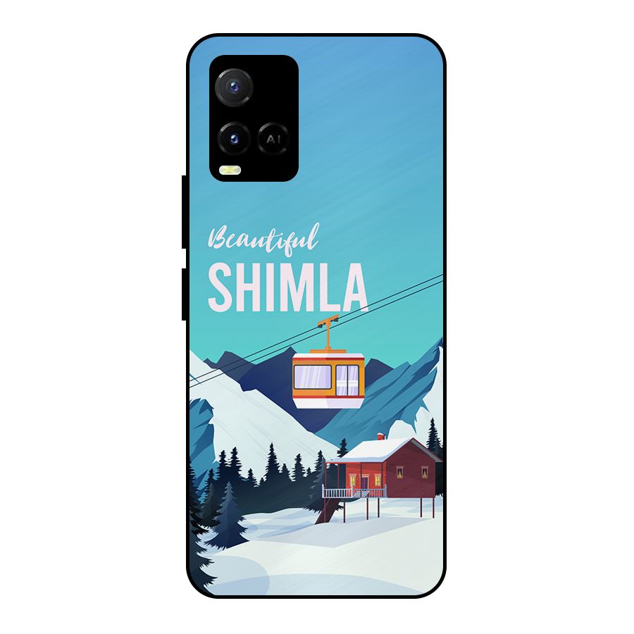 Beautiful Shimla Metal Back Case for Vivo Y21A