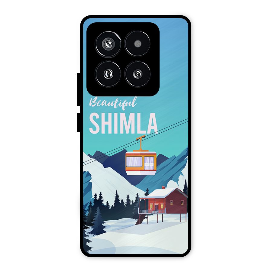 Beautiful Shimla Metal Back Case for Xiaomi 14 Pro