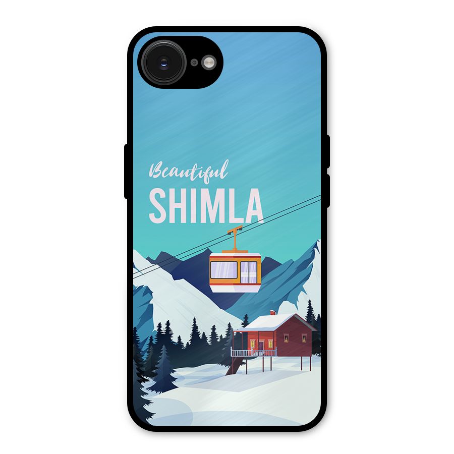 Beautiful Shimla Metal Back Case for iPhone 16e