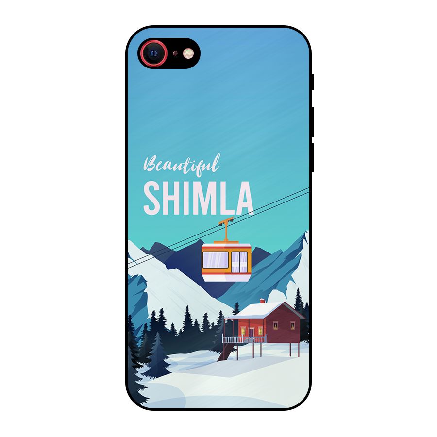 Beautiful Shimla Metal Back Case for iPhone 7