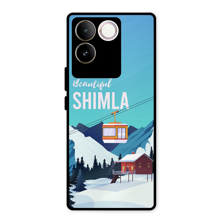 Beautiful Shimla Metal Back Case for iQOO Z7 Pro