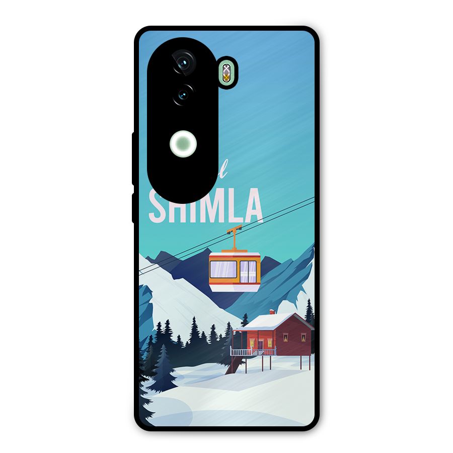 Beautiful Shimla Metal Back Case for iQOO Z9s