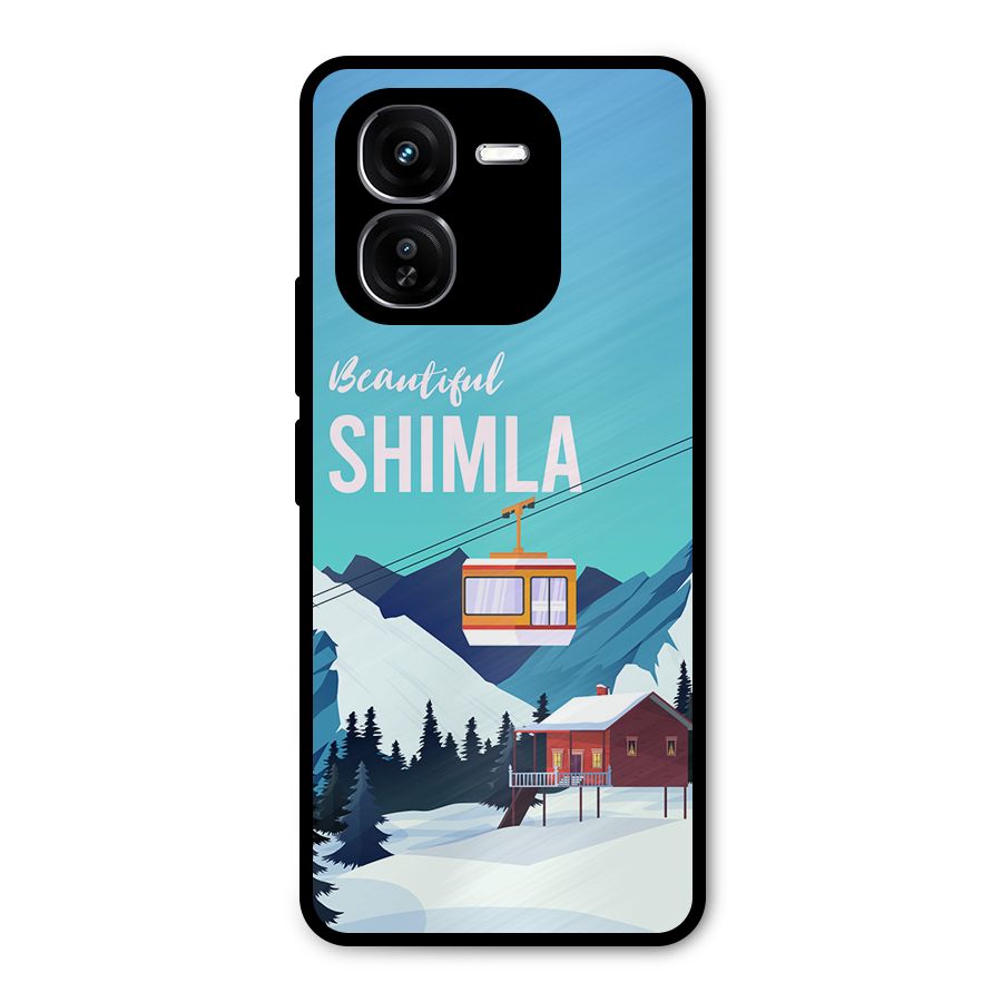 Beautiful Shimla Metal Back Case for iQOO Z9x