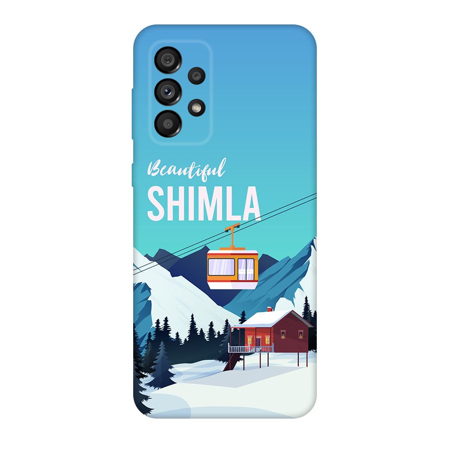 Beautiful Shimla Original Polycarbonate Back Case for Galaxy A73 5G