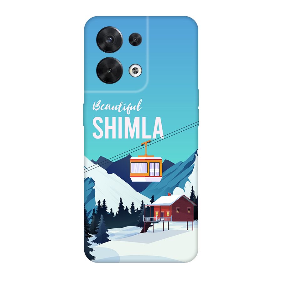 Beautiful Shimla Original Polycarbonate Back Case for Oppo Reno8 5G