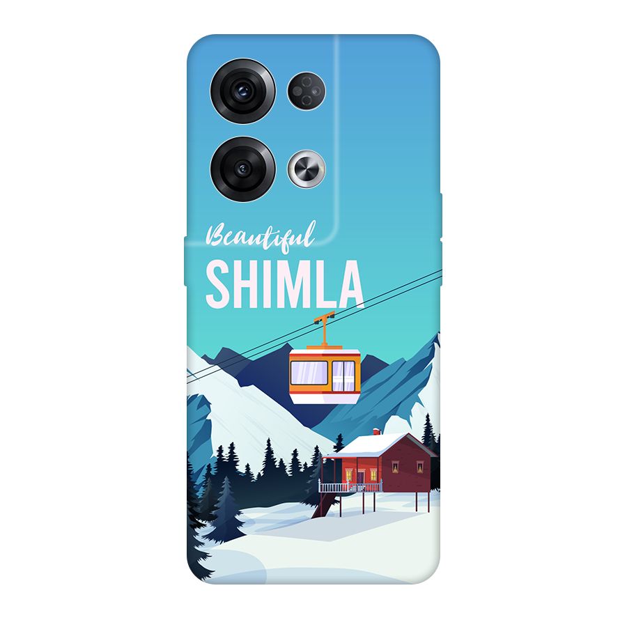 Beautiful Shimla Original Polycarbonate Back Case for Oppo Reno8 Pro 5G