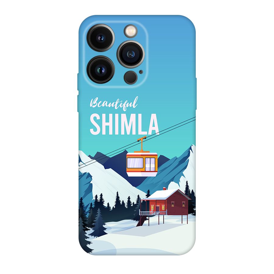 Beautiful Shimla Original Polycarbonate Back Case for iPhone 14 Pro