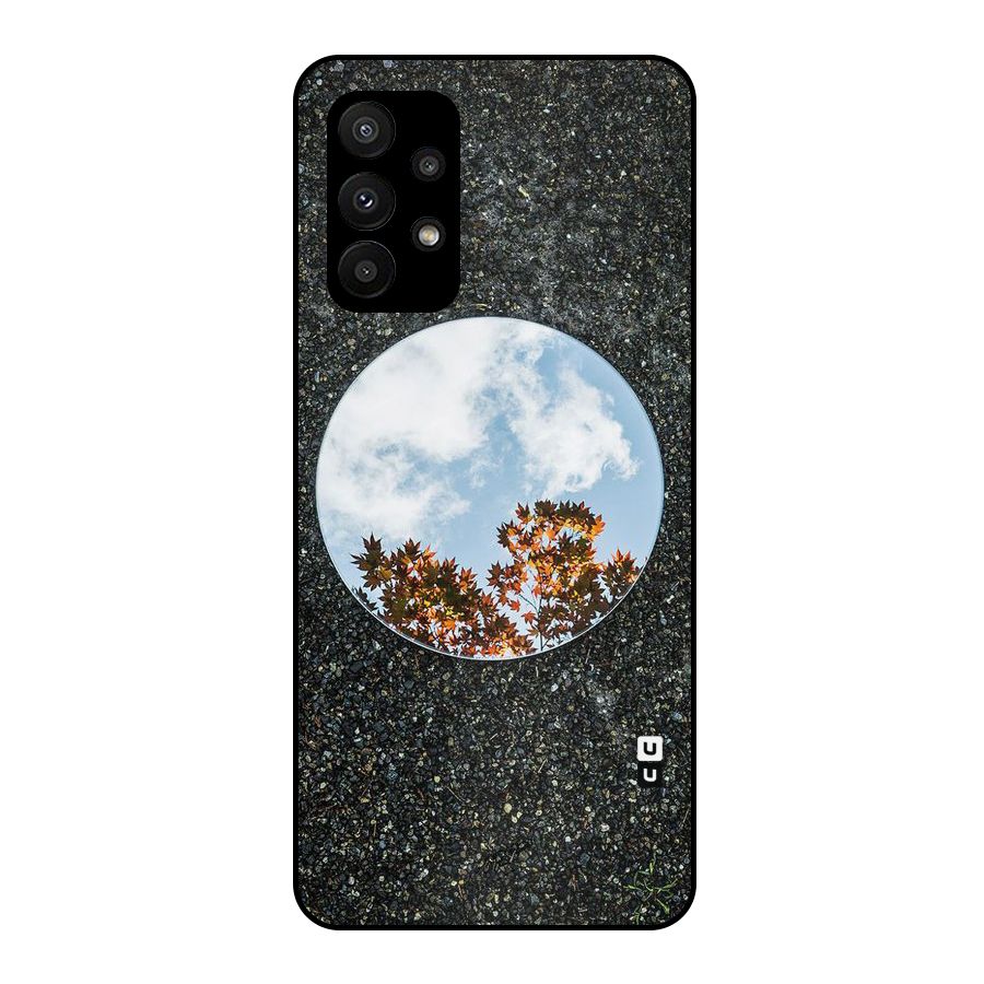 Beautiful Sky Leaves Metal Back Case for Galaxy A23