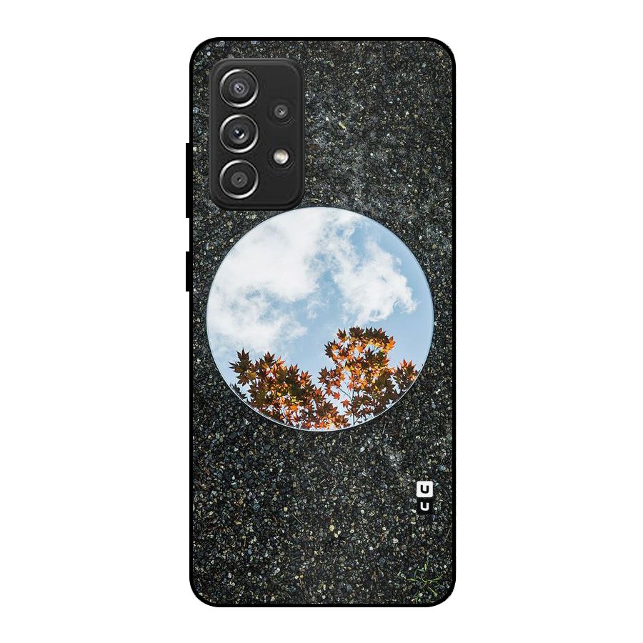 Beautiful Sky Leaves Metal Back Case for Galaxy A52
