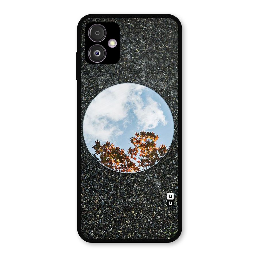 Beautiful Sky Leaves Metal Back Case for Galaxy F14