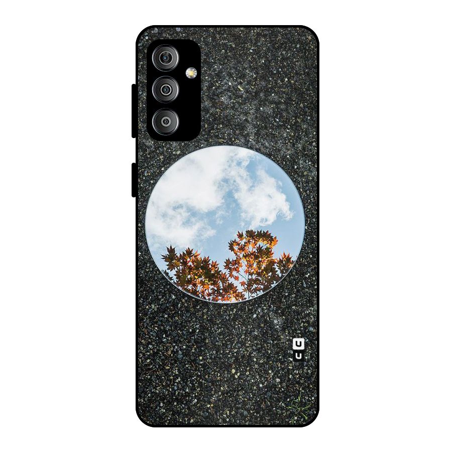 Beautiful Sky Leaves Metal Back Case for Galaxy F23