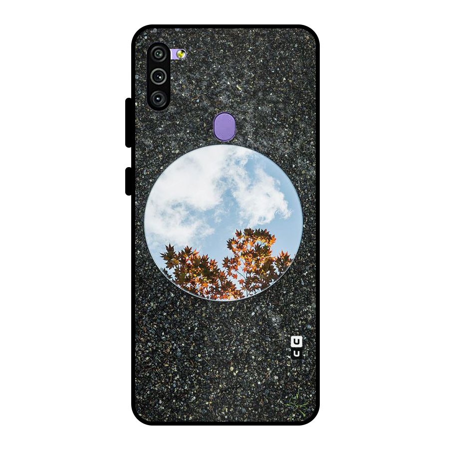 Beautiful Sky Leaves Metal Back Case for Galaxy M11
