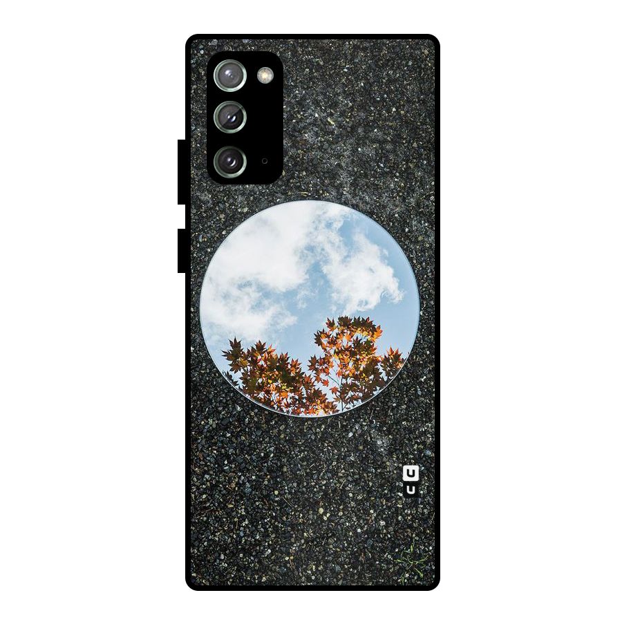 Beautiful Sky Leaves Metal Back Case for Galaxy Note 20