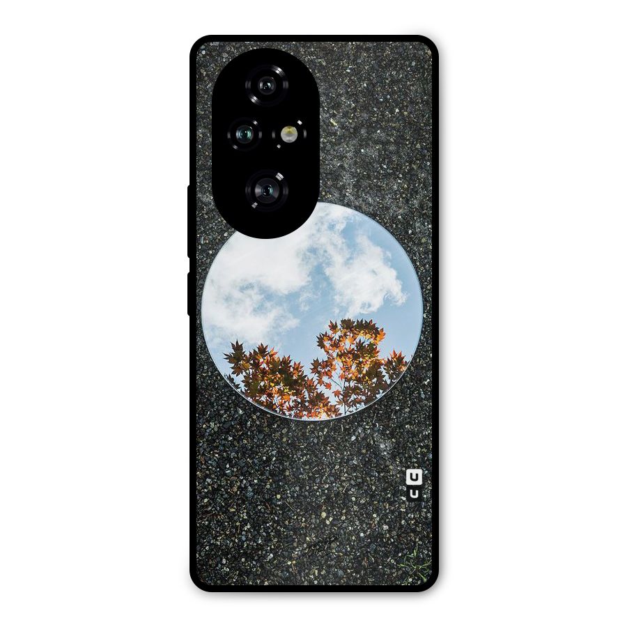 Beautiful Sky Leaves Metal Back Case for Honor 200 Pro