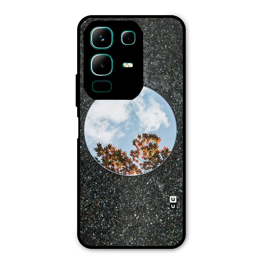 Beautiful Sky Leaves Metal Back Case for Infinix Note 50x