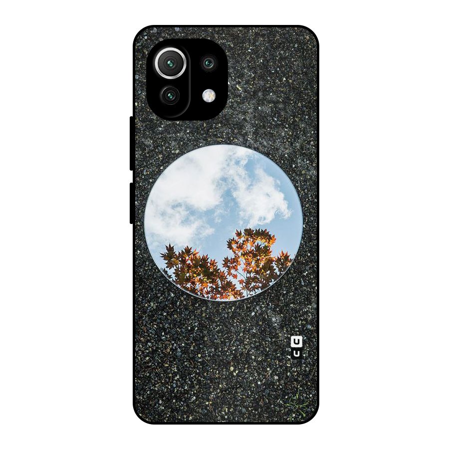 Beautiful Sky Leaves Metal Back Case for Mi 11 Lite