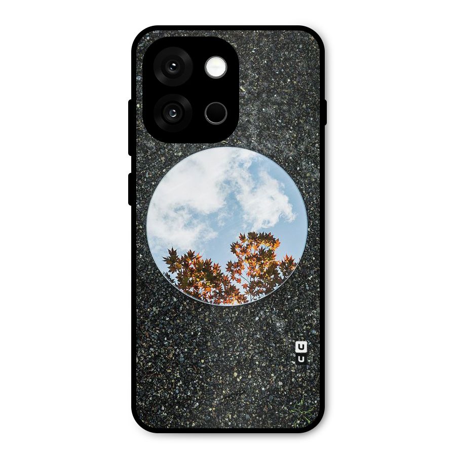 Beautiful Sky Leaves Metal Back Case for OnePlus 13s