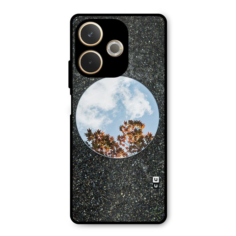 Beautiful Sky Leaves Metal Back Case for Oppo A5 Pro