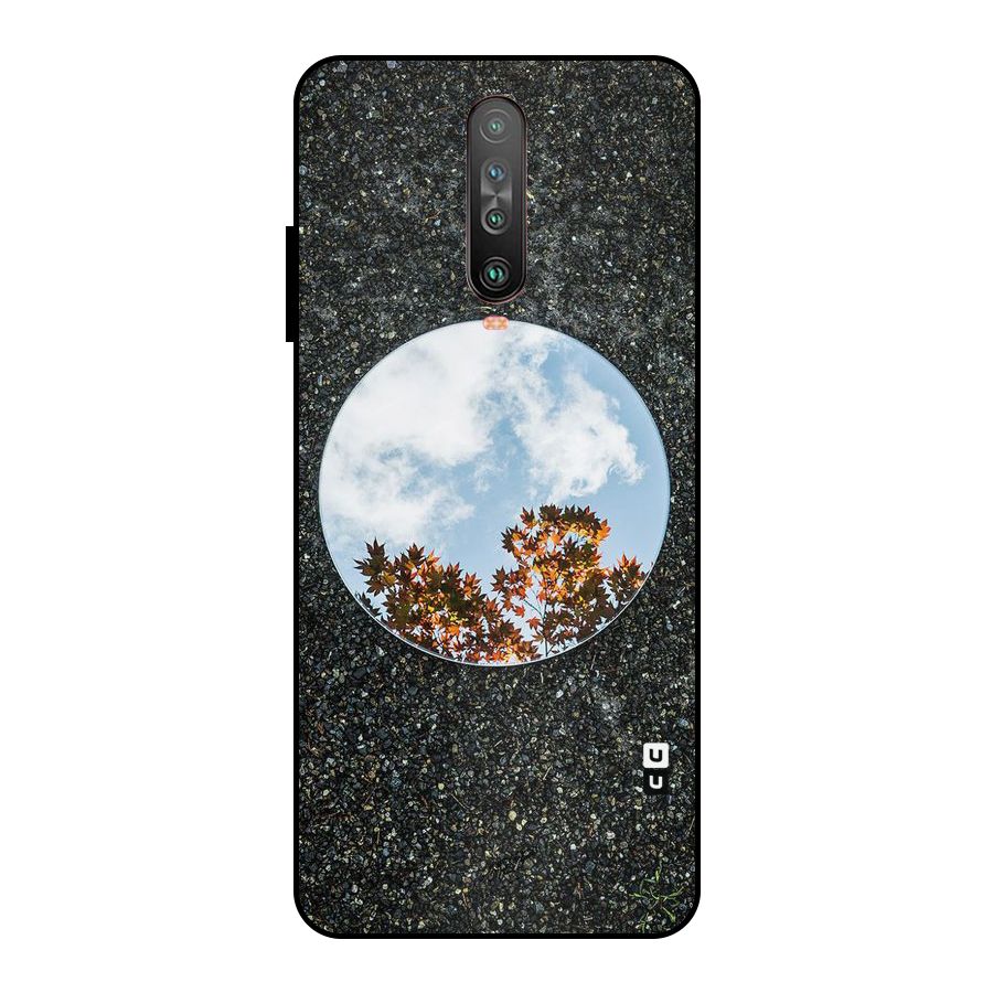 Beautiful Sky Leaves Metal Back Case for Poco X2