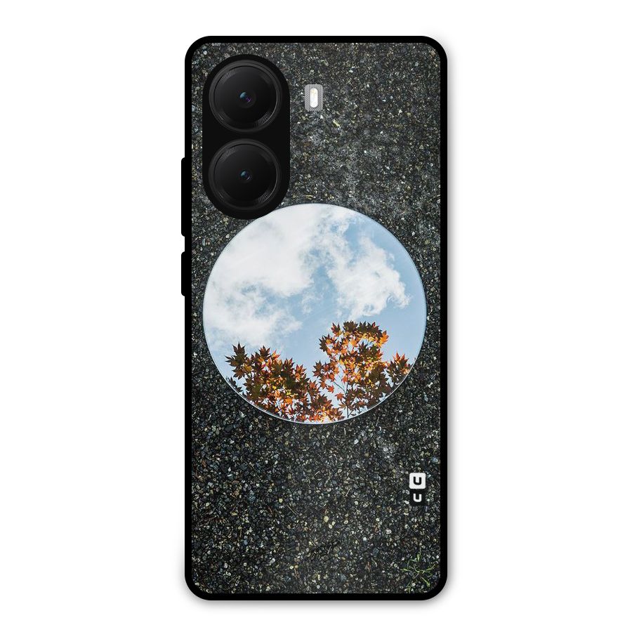 Beautiful Sky Leaves Metal Back Case for Poco X7 Pro