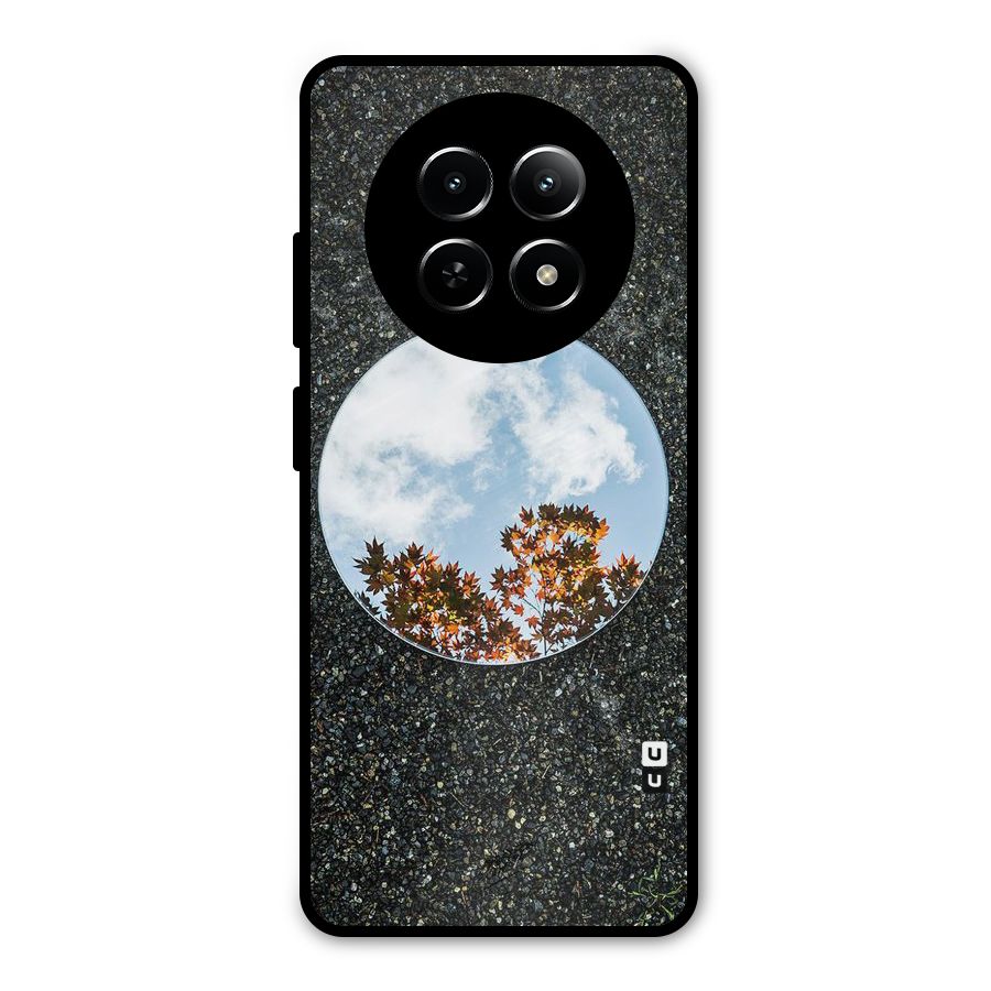 Beautiful Sky Leaves Metal Back Case for Realme 12 5G