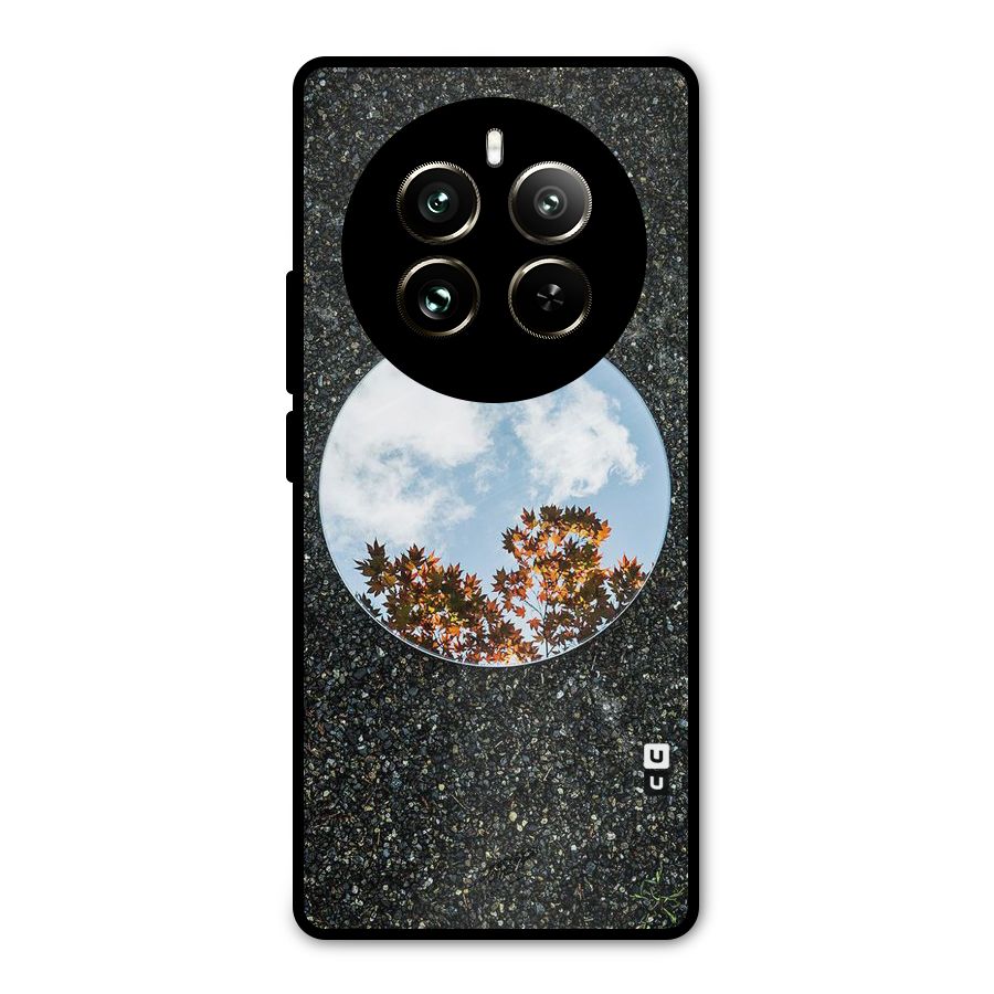 Beautiful Sky Leaves Metal Back Case for Realme 12 Pro