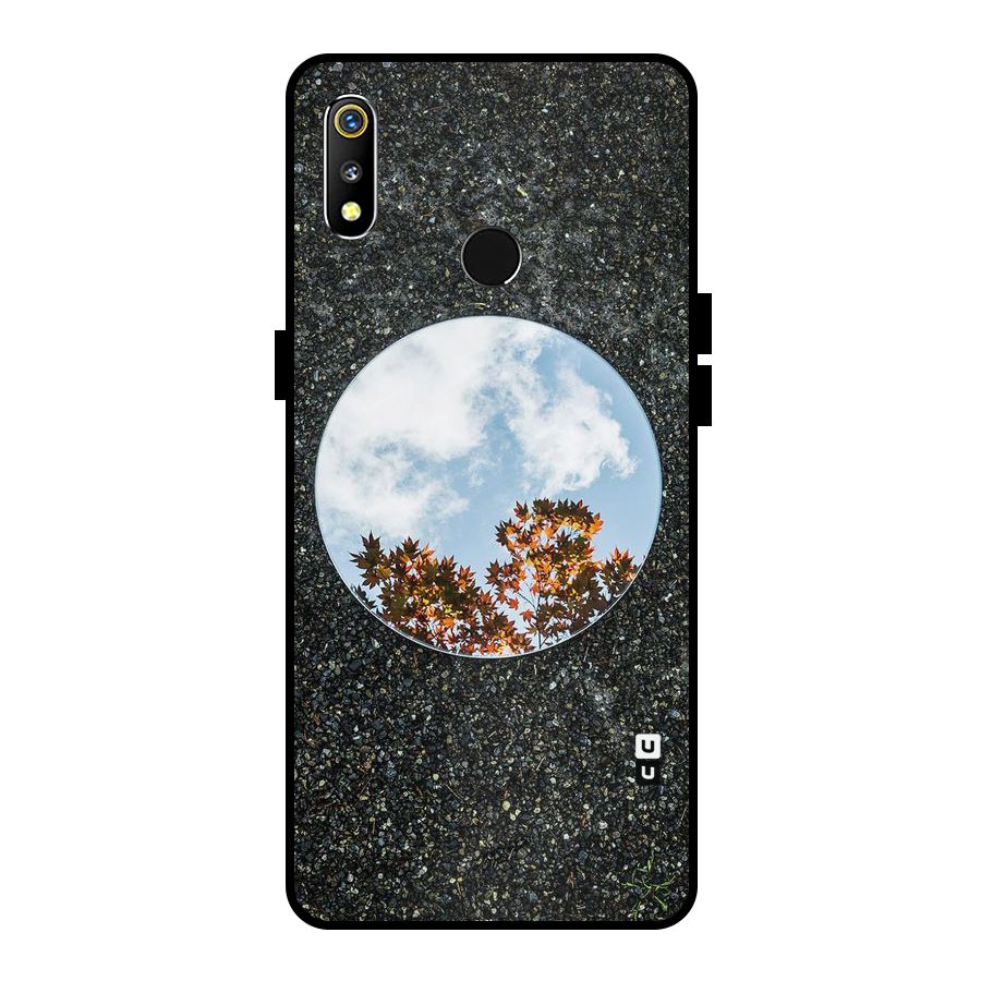 Beautiful Sky Leaves Metal Back Case for Realme 3i
