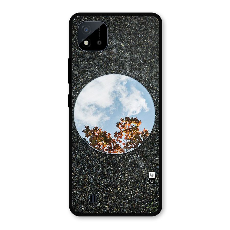 Beautiful Sky Leaves Metal Back Case for Realme C11 2021