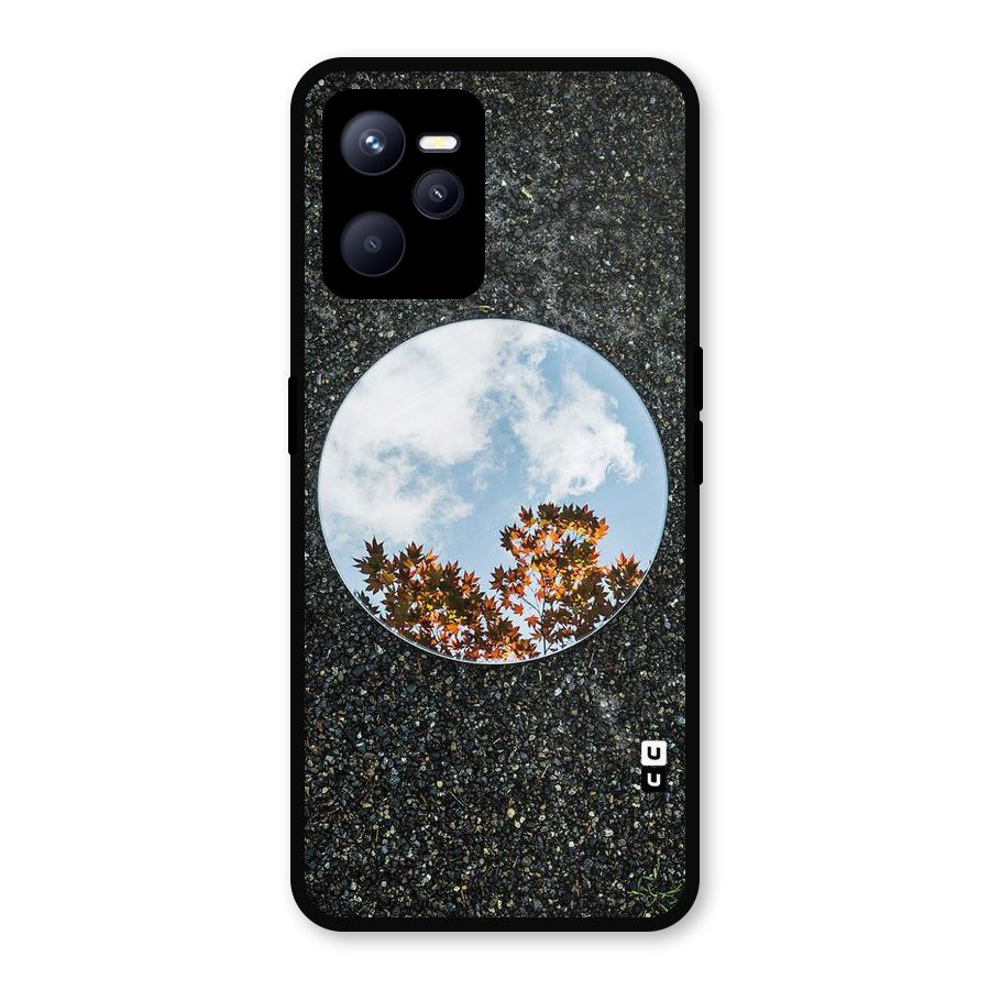 Beautiful Sky Leaves Metal Back Case for Realme C35