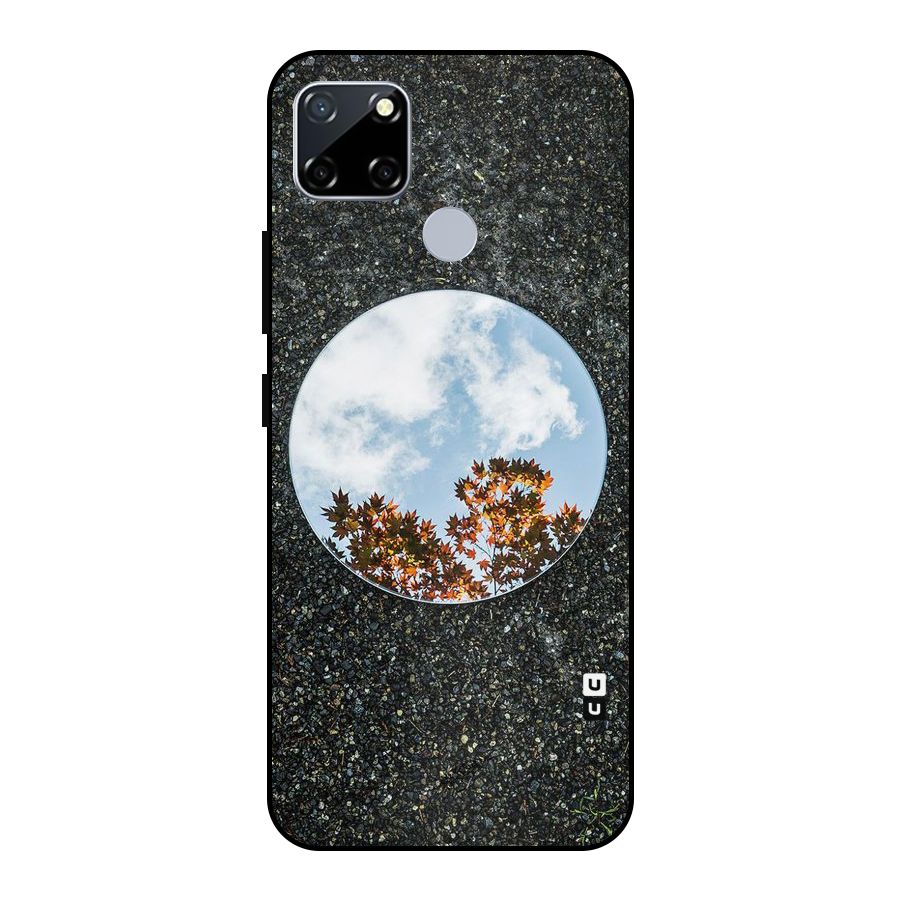 Beautiful Sky Leaves Metal Back Case for Realme Narzo 20