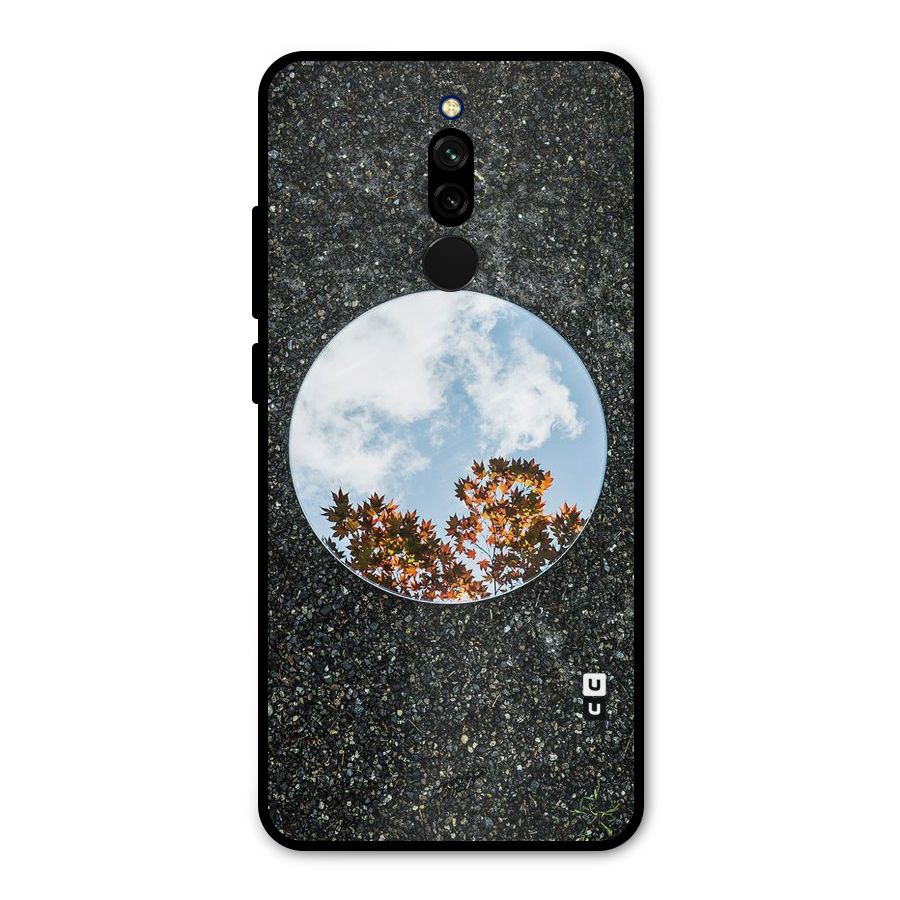 Beautiful Sky Leaves Metal Back Case for Redmi 8
