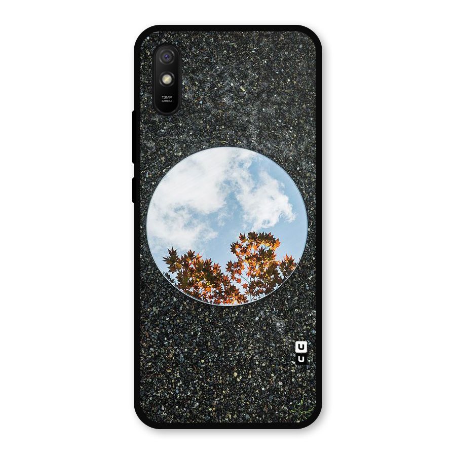 Beautiful Sky Leaves Metal Back Case for Redmi 9a