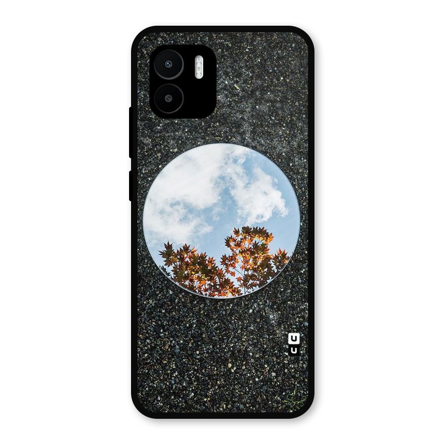 Beautiful Sky Leaves Metal Back Case for Redmi A2