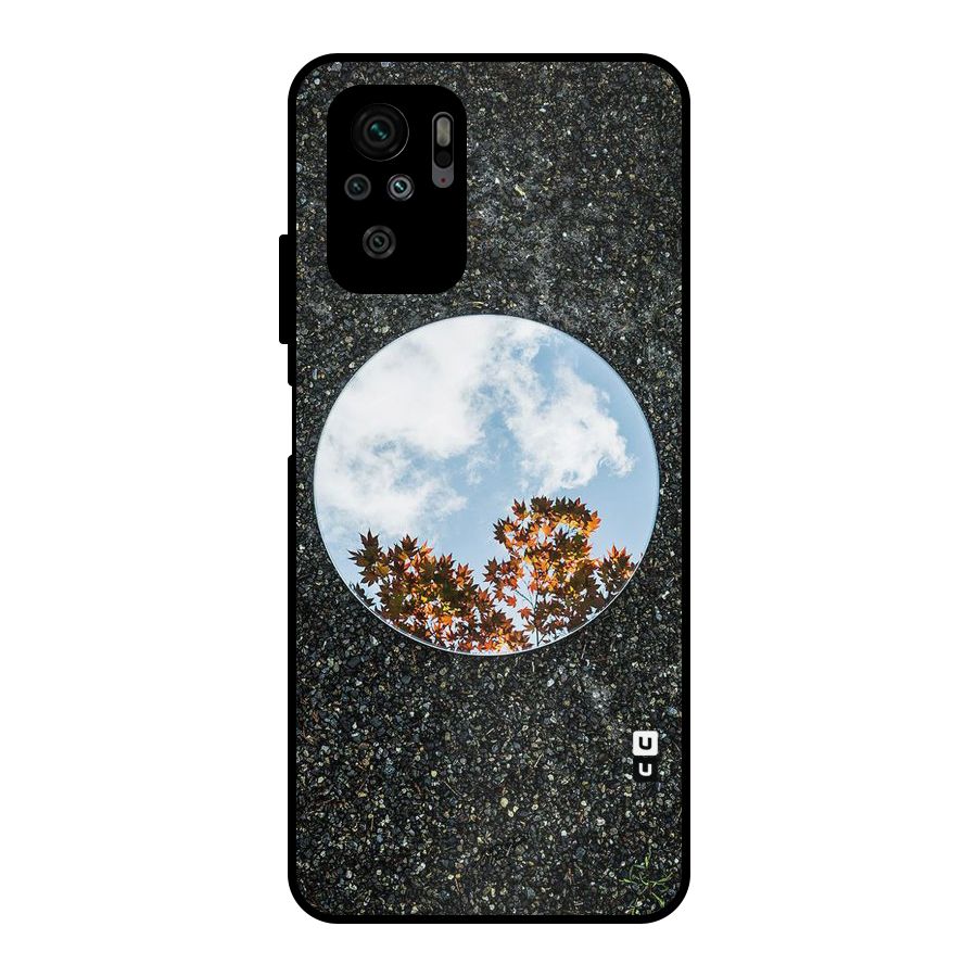 Beautiful Sky Leaves Metal Back Case for Redmi Note 10S