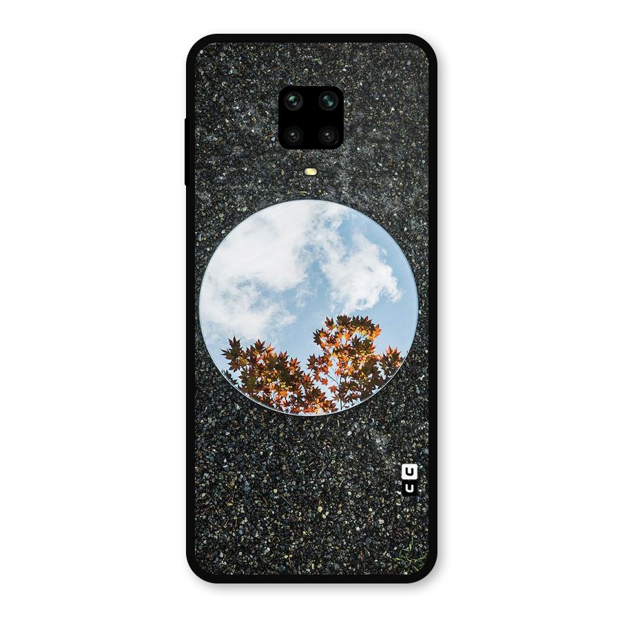Beautiful Sky Leaves Metal Back Case for Redmi Note 9 Pro Max