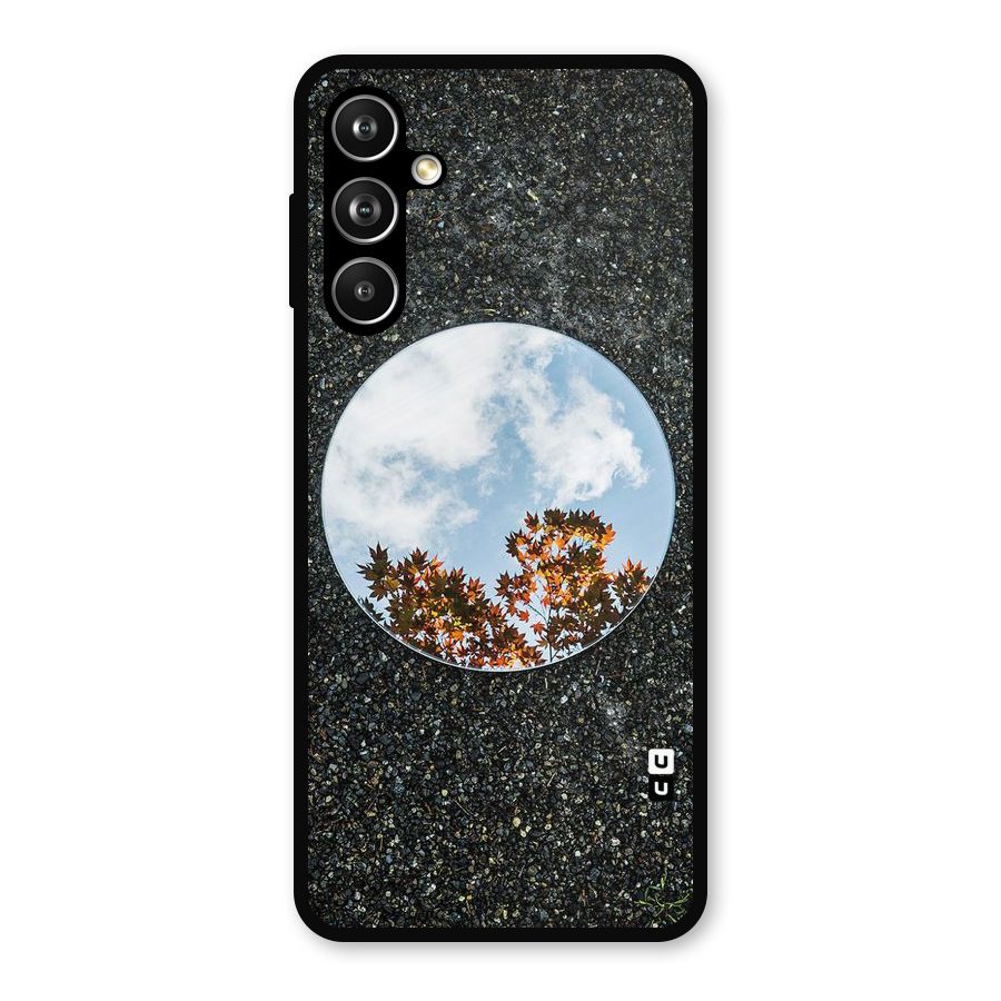 Beautiful Sky Leaves Metal Back Case for Samsung Galaxy M54