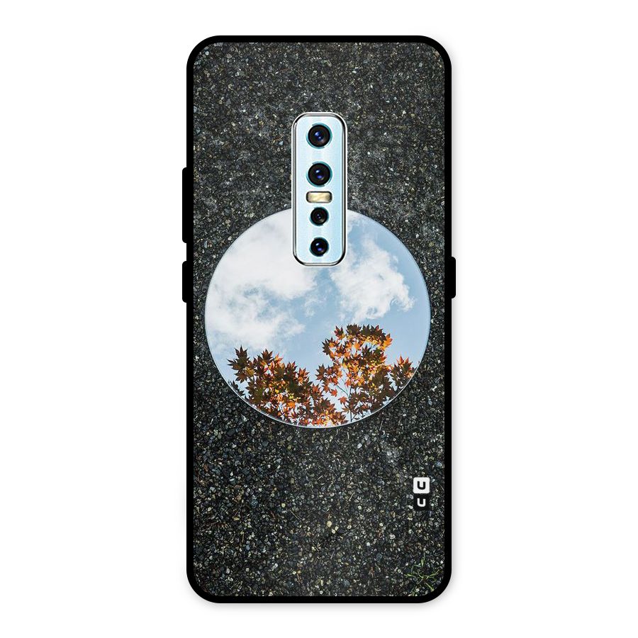 Beautiful Sky Leaves Metal Back Case for Vivo V17 Pro