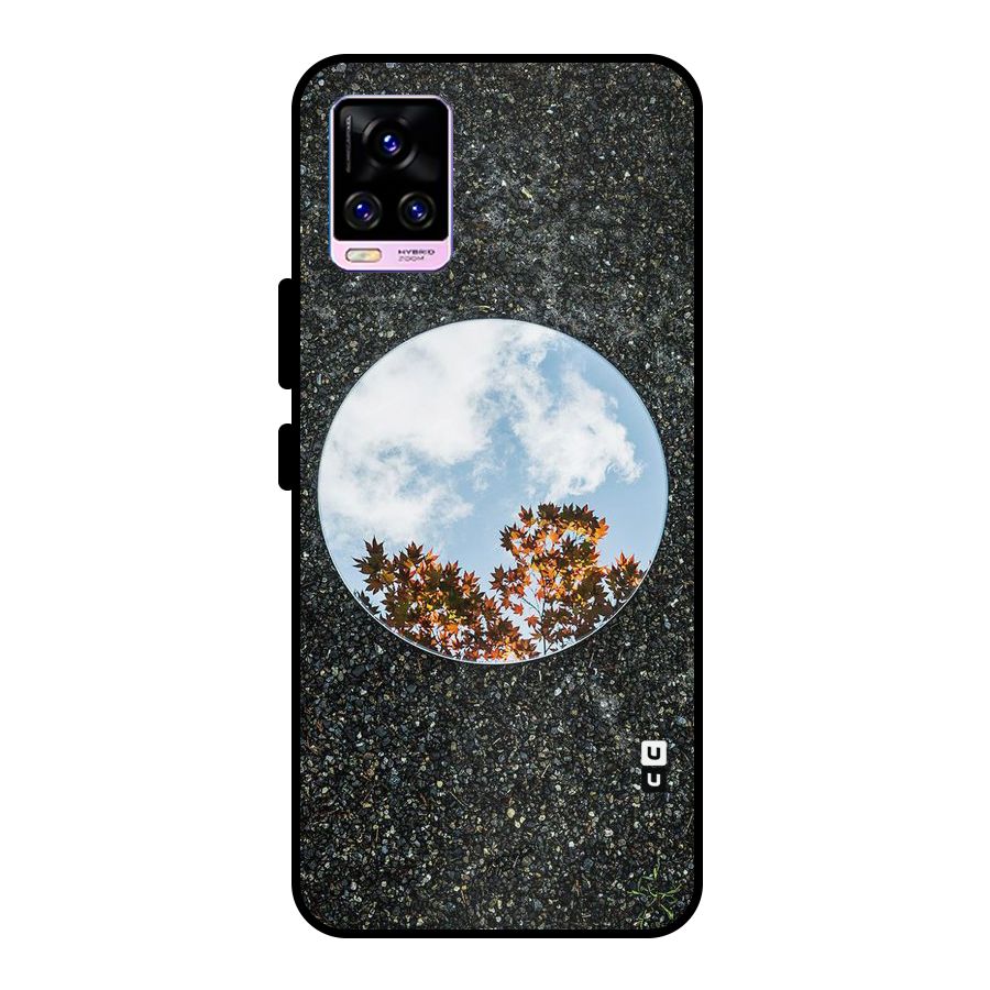 Beautiful Sky Leaves Metal Back Case for Vivo V20 Pro