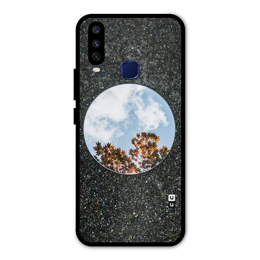 Beautiful Sky Leaves Metal Back Case for Vivo Y15