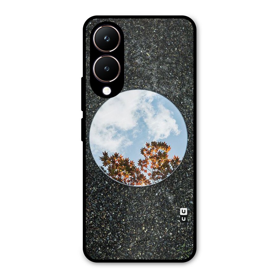 Beautiful Sky Leaves Metal Back Case for Vivo Y28