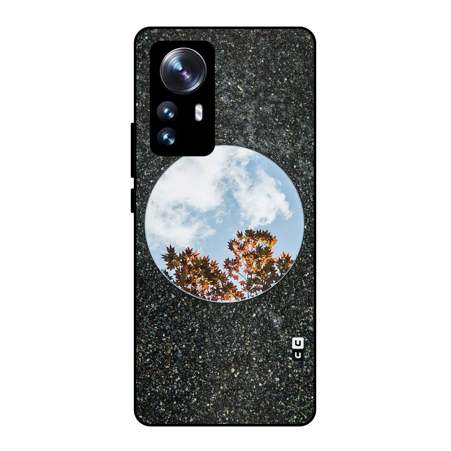 Beautiful Sky Leaves Metal Back Case for Xiaomi 12 Pro